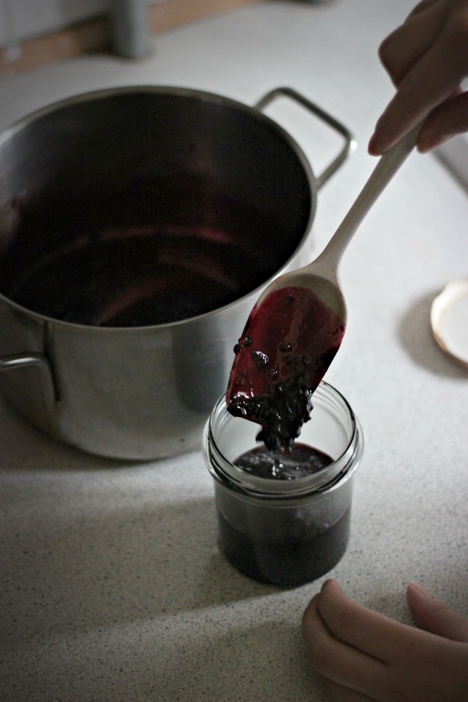 BLACKBERRY JAM WITH LIME