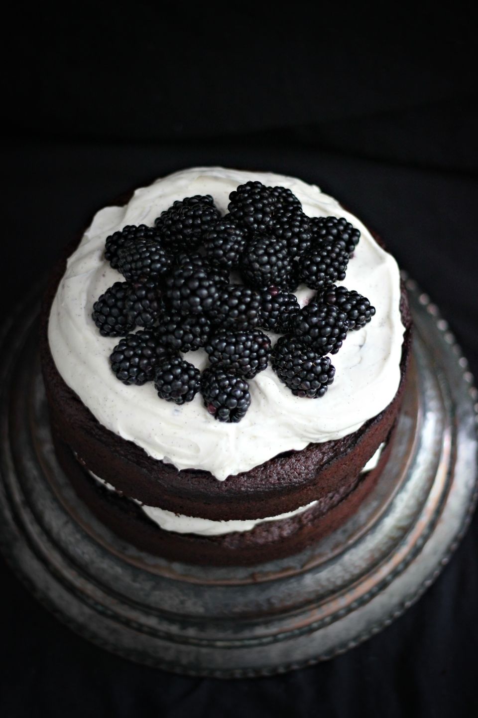 BLACKBERRY LAYER CAKE